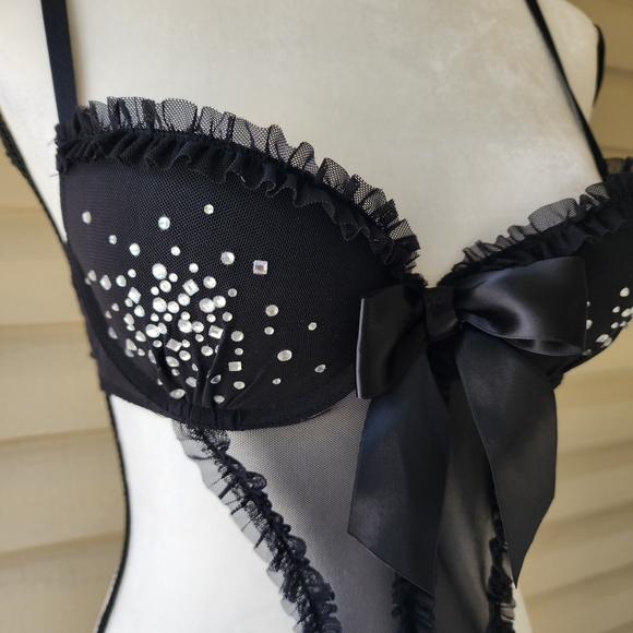 Victoria's Secret black sexy little thing sleep wear - Picture 2 of 12